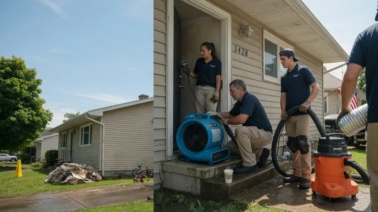 Water Damage Restoration in Jamestown, LA near me